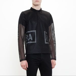 Hood By Air - HBA - Rehab Mesh Polo Shirt